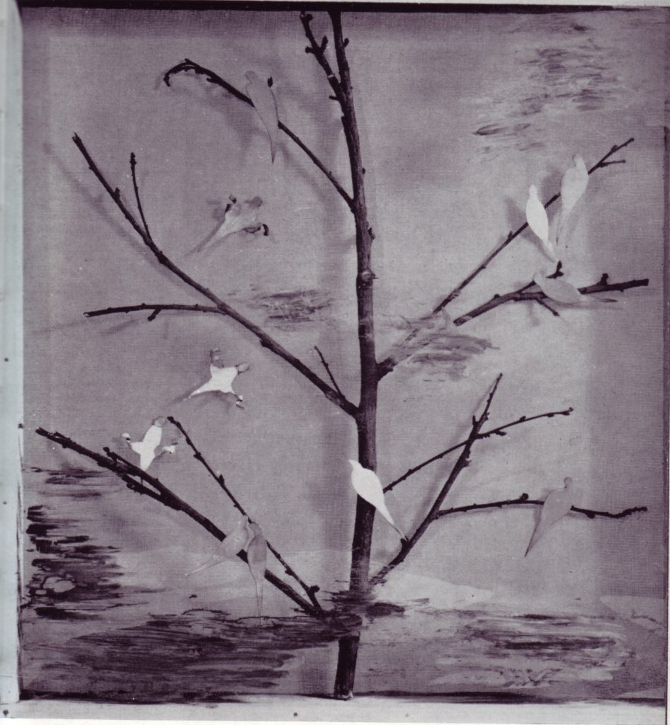 L’albero fiorito, polimaterico, 1933.